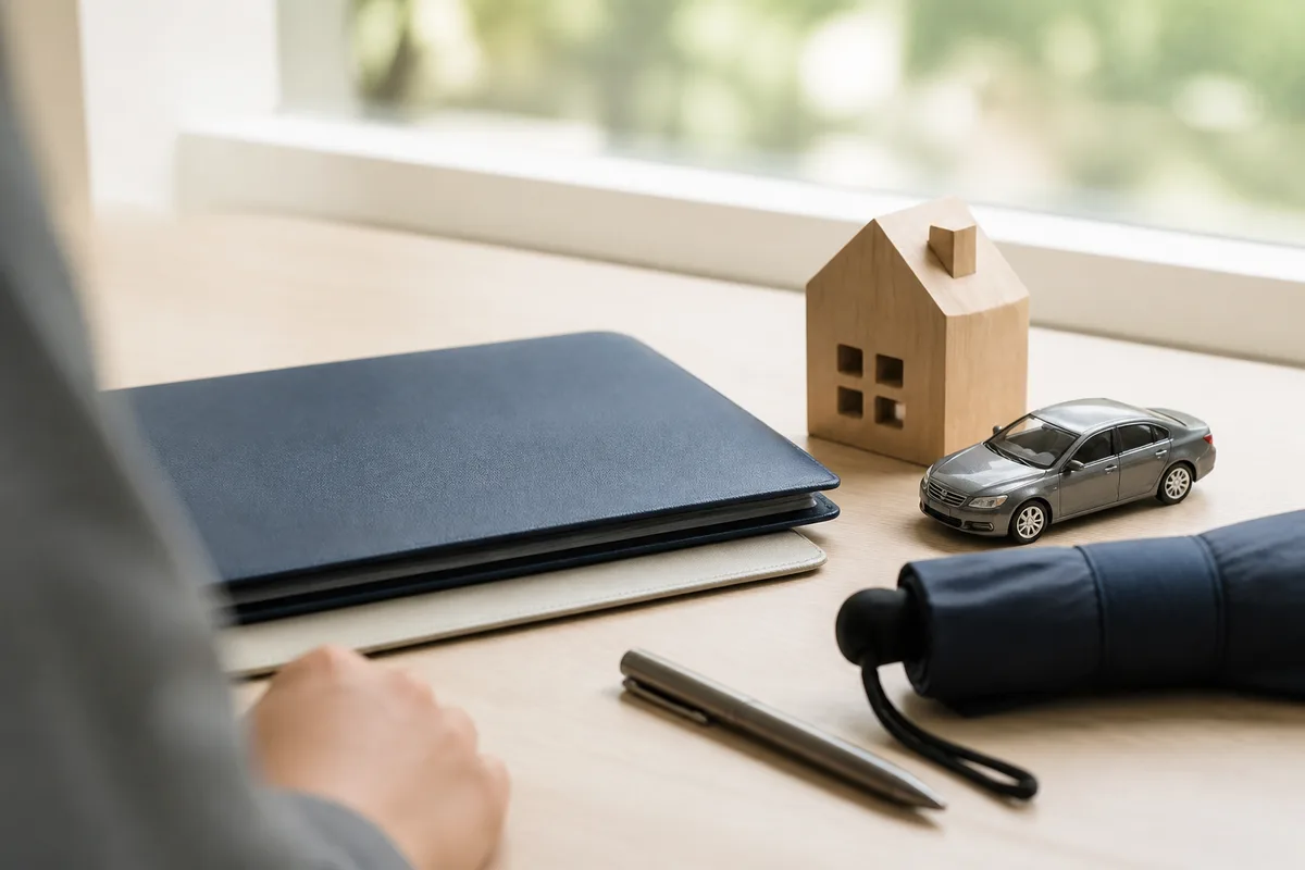 Conducteur consultant les conditions particulières de son contrat automobile